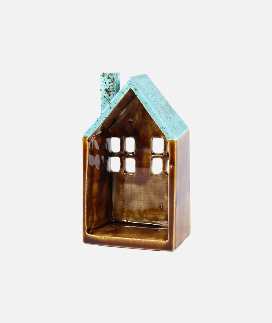 Karamell Teelichthaus