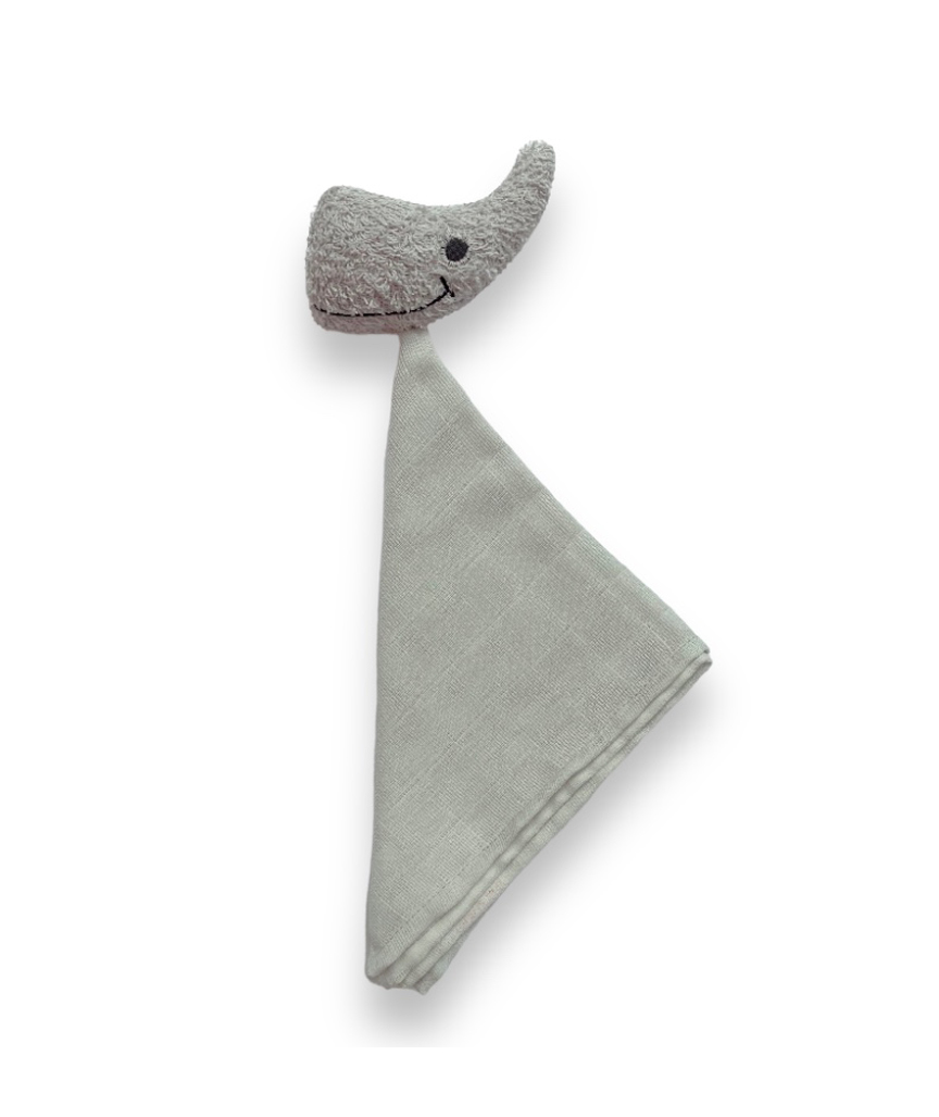 Mini cuddly Blanket with cuddly Whale