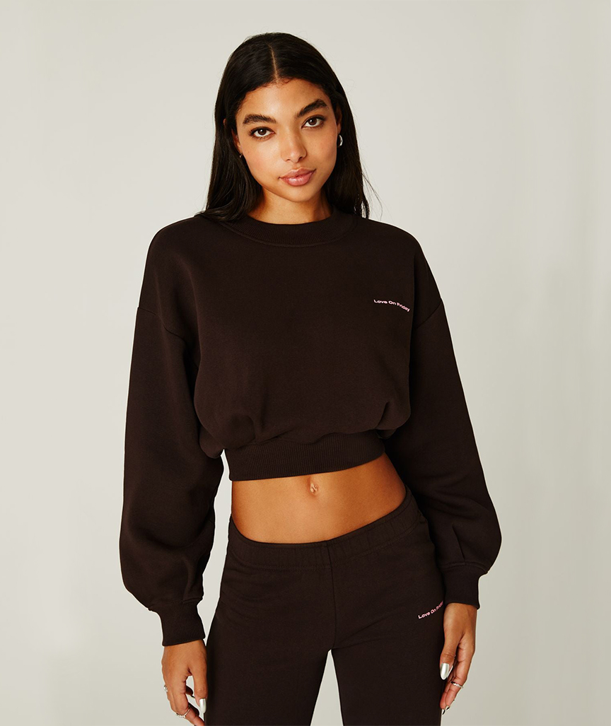 BLAKE Cropped Sweatshirt