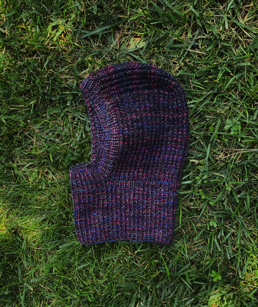 Mor6 Cold Violet Night Winter Maske
