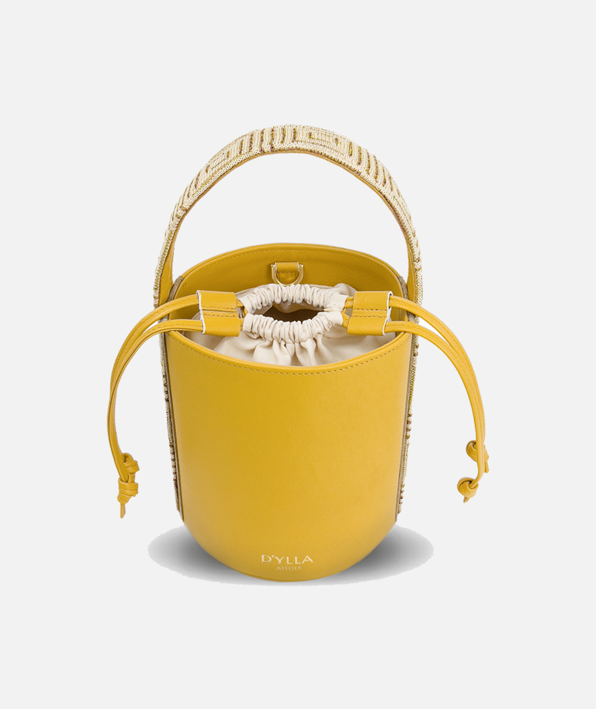 Lena Bucket Bag Mustard