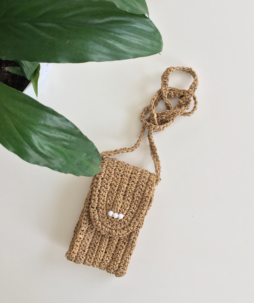 20n9IZZUlhq7Yy9 Wicker Handytasche