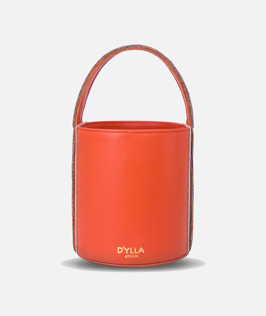 Lena Bucket Bag Pomegranate