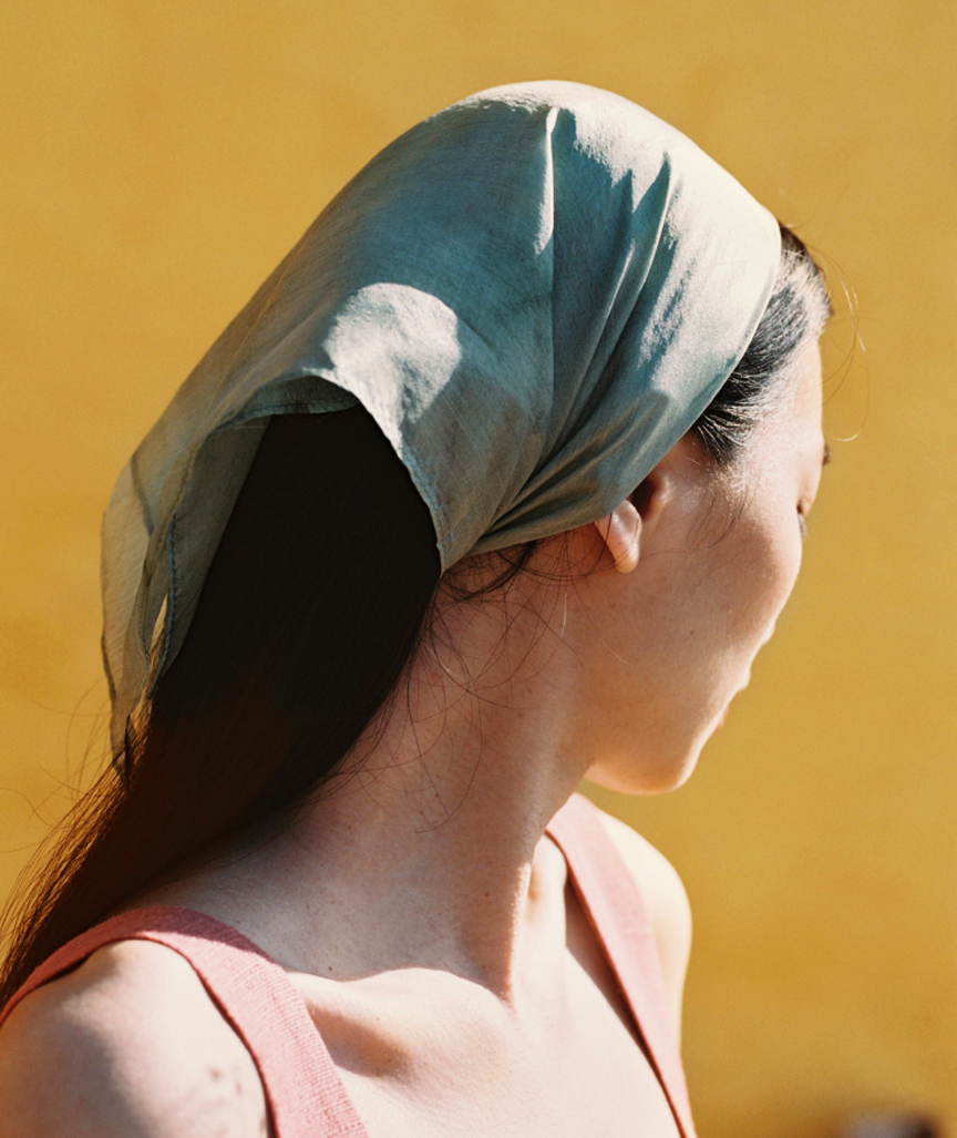 "Grace" Hand-Painted Scarf