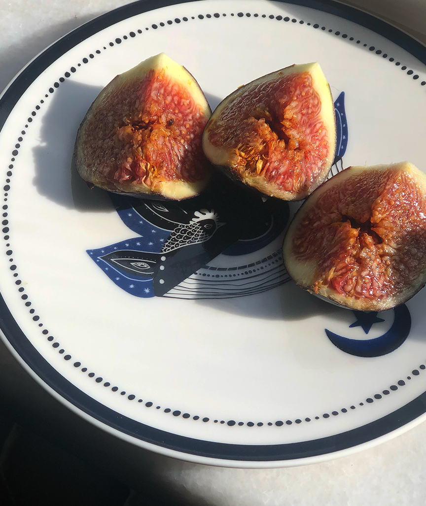 17 cm Teller mit blauen Augen