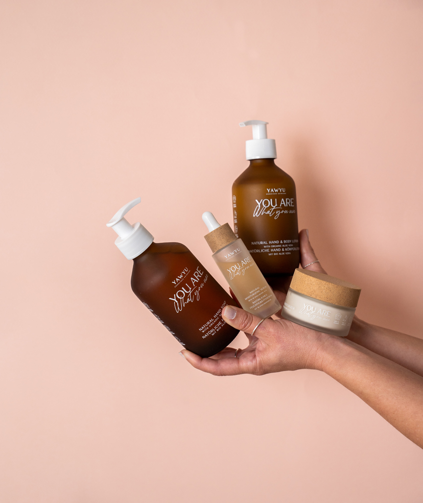 Natürliche, leichte Feuchtigkeitscreme