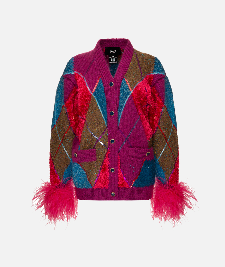 Opulent Rhomb Cardigan