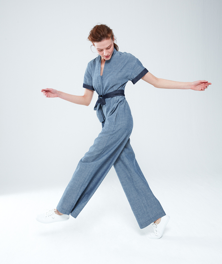 4Q4EeU7sdkbGmH Day to Night Jumpsuit Denim