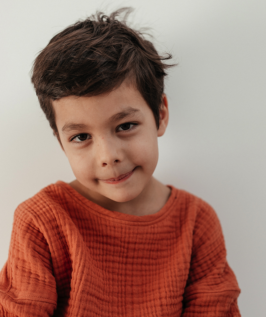 Brick-Red-Coloured-4-Layered-Muslin-Sweatshirt_5 Langärmliges Kinder-Sweatshirt in Ziegelrot