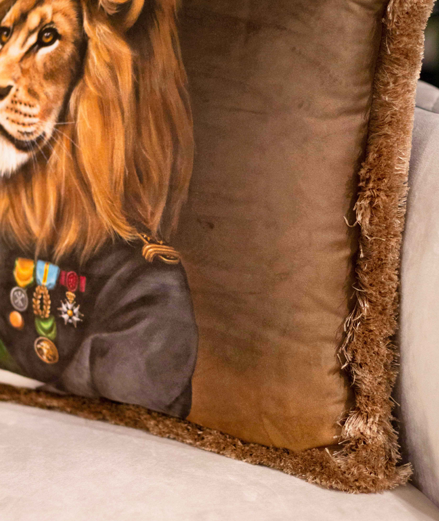 Löwe Kissenhülle