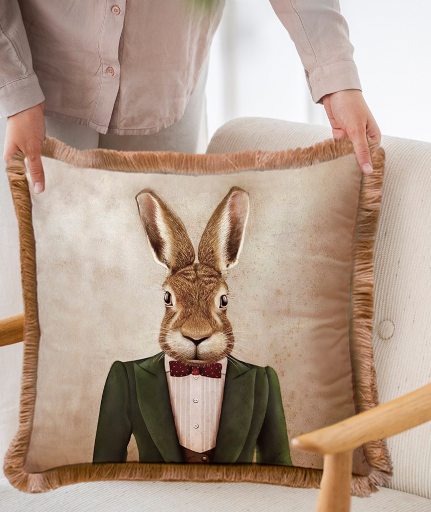 Rabbit Pillowcase
