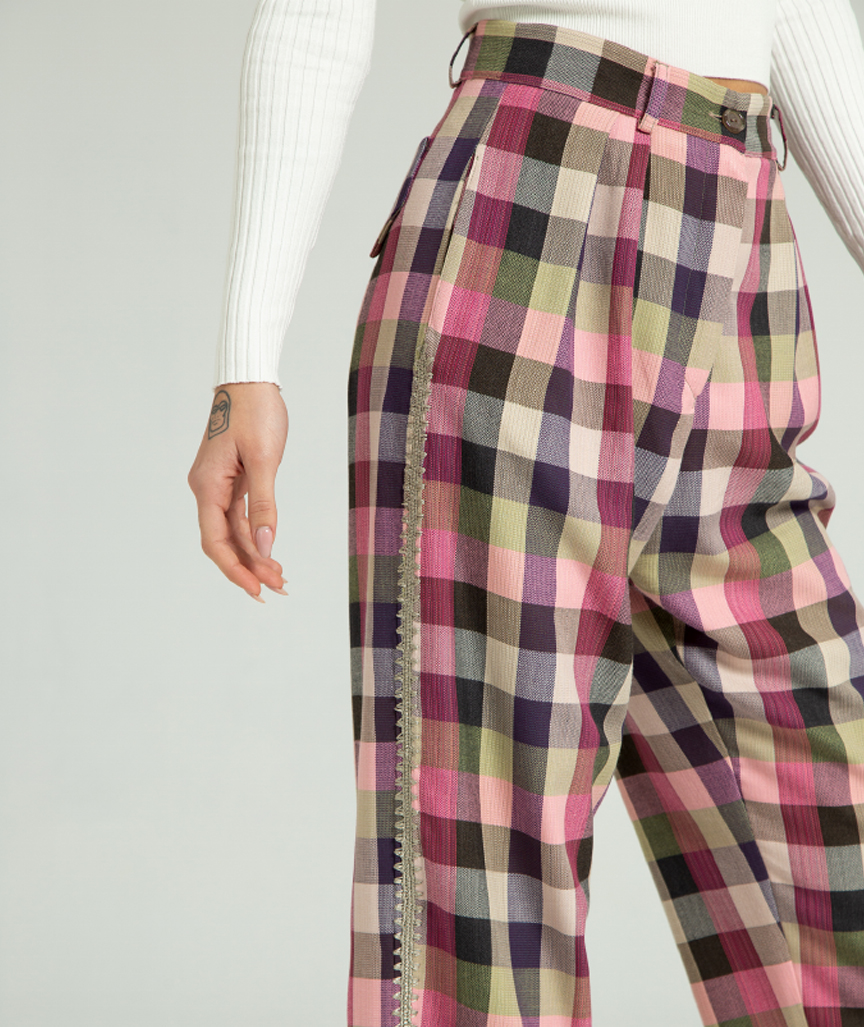 VICHY-ROSE-PANTS-2 Edith Vichy Rose Hose